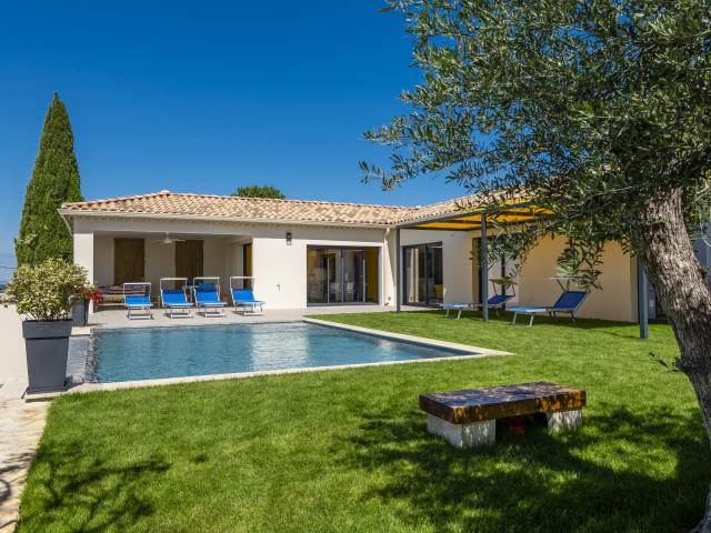 Piscine maison de vacances