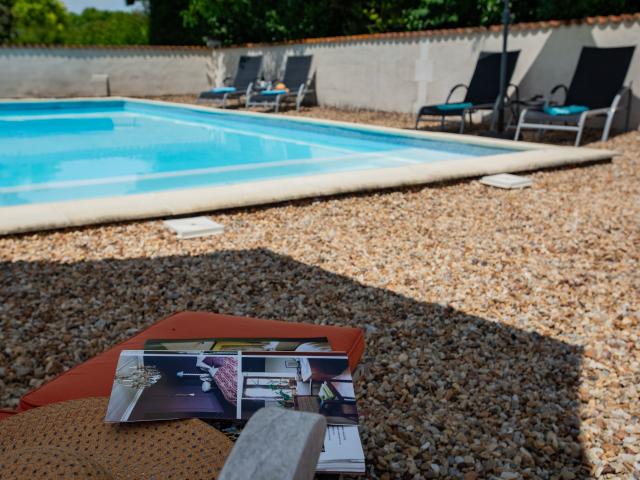 Pool des Ferienhauses