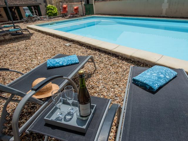 Pool des Ferienhauses