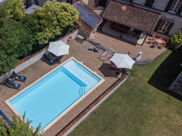 Pool des Ferienhauses