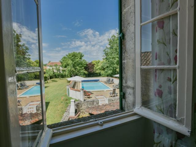 Aussicht vom Ferienhaus [Sommer]