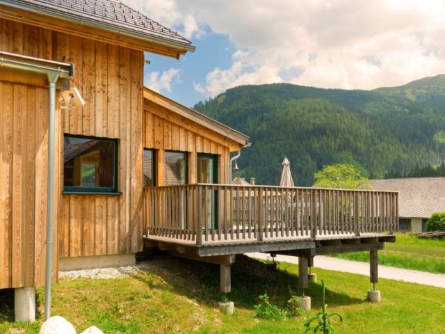 Vue de la maison de vacances