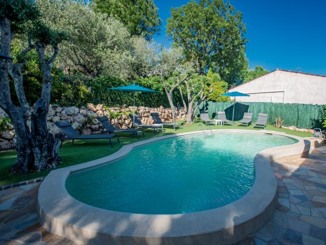 Pool des Ferienhauses