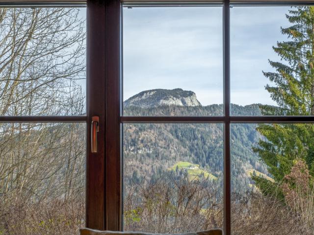 Uitzicht van vakantiehuis