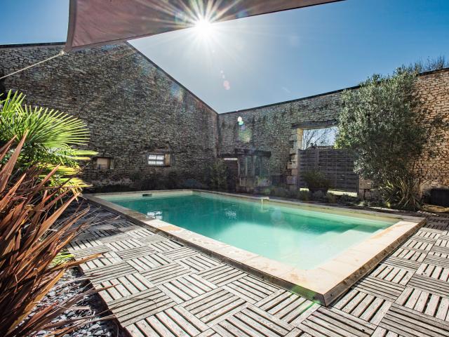 Piscine maison de vacances