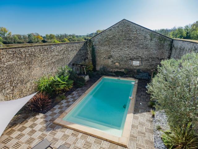 Piscine maison de vacances