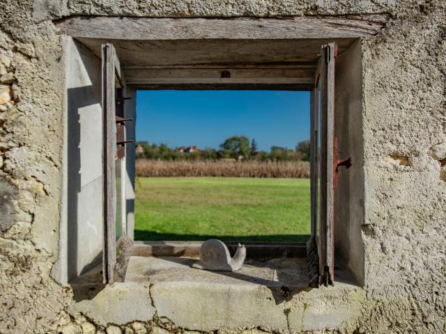 Vue de la maison de vacances