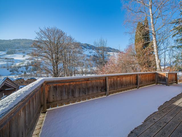 Aussicht vom Ferienhaus