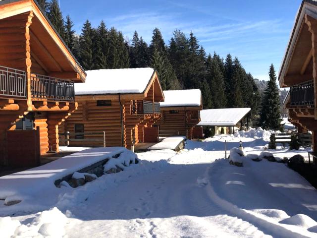 Außenseite Ferienhaus [Winter]