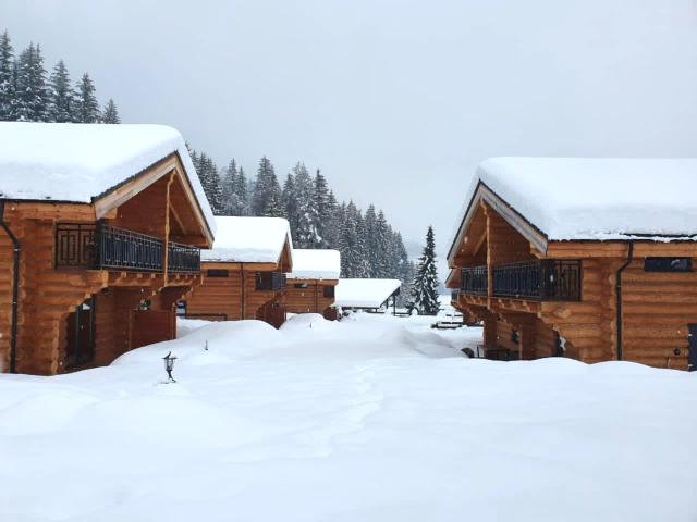Außenseite Ferienhaus [Winter]