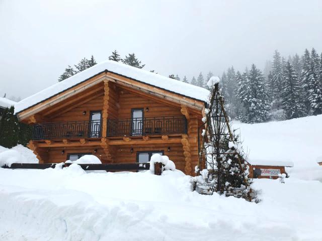 Außenseite Ferienhaus [Winter]