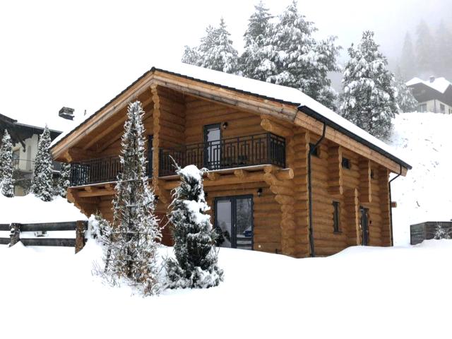 Außenseite Ferienhaus [Winter]