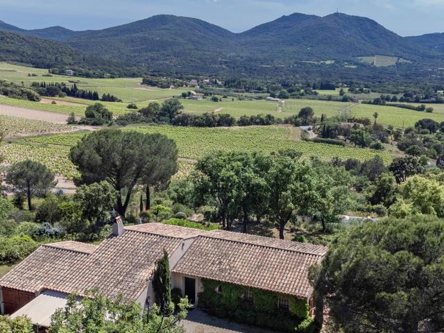 Vue de la maison de vacances