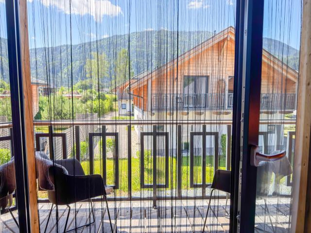 Vue de la maison de vacances