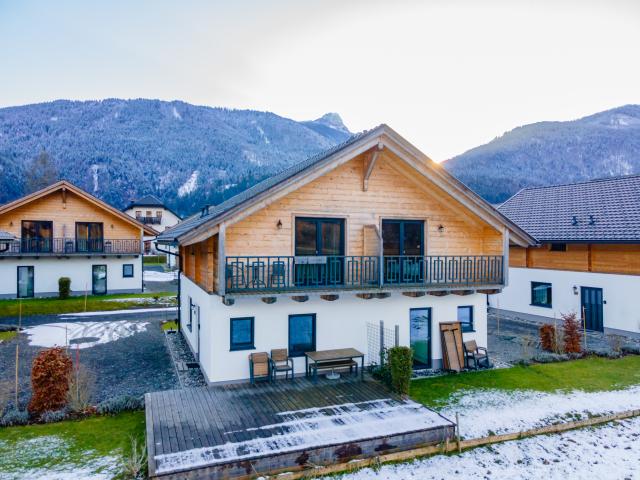 Außenseite Ferienhaus [Winter]