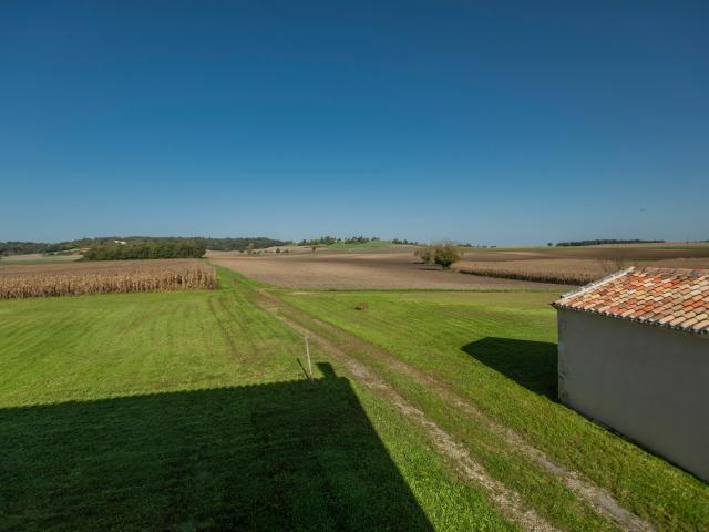 Vue de la maison de vacances