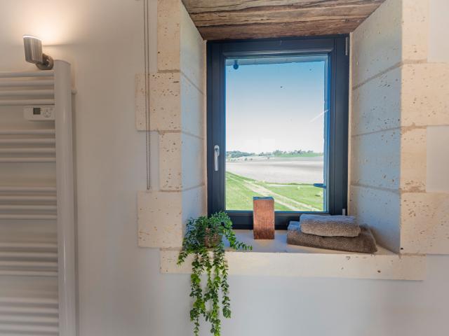 Vue de la maison de vacances