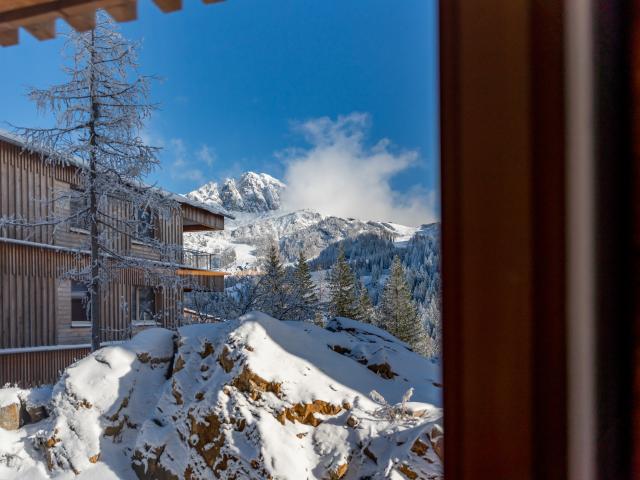 Aussicht vom Ferienhaus [Winter]