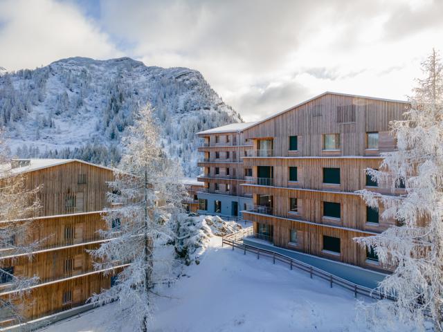 Außenseite Ferienhaus [Winter]