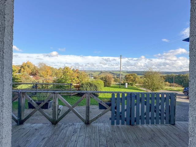 Aussicht vom Ferienhaus [Sommer]