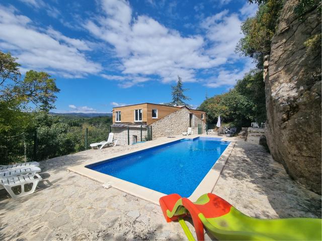 Pool des Ferienhauses