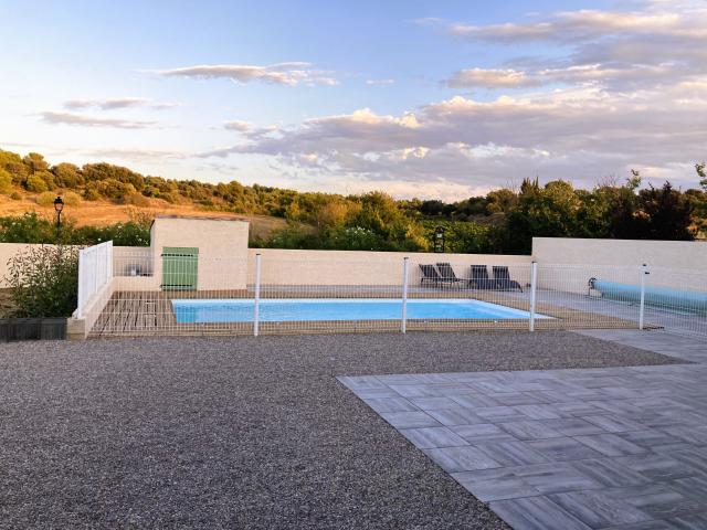 Piscine maison de vacances