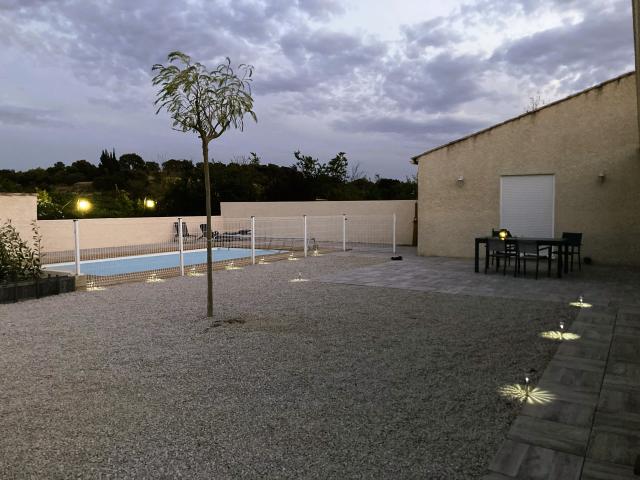 Piscine maison de vacances