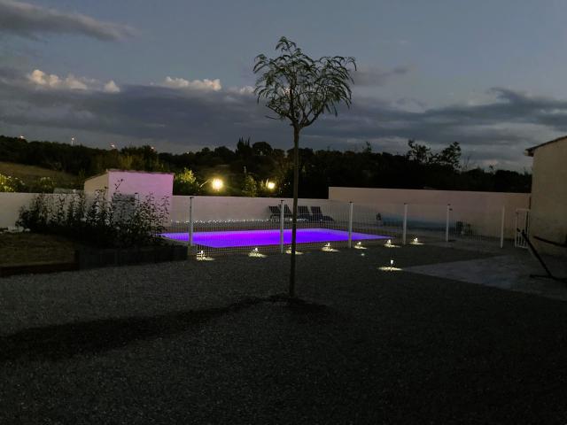 Piscine maison de vacances