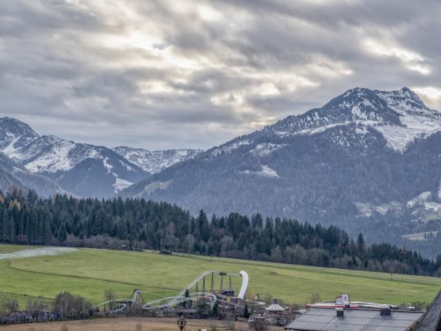 Vue de la maison de vacances