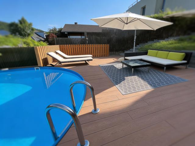 Pool des Ferienhauses