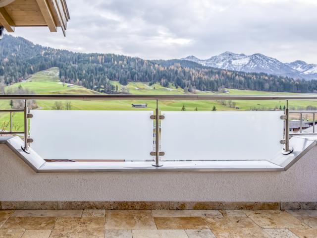 Vue de la maison de vacances