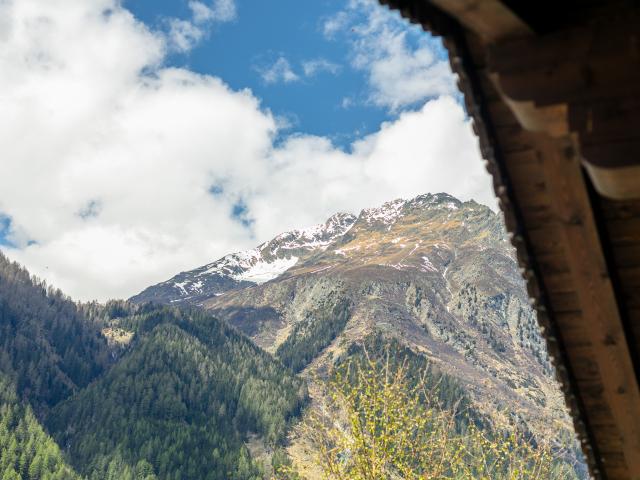 Uitzicht van vakantiehuis