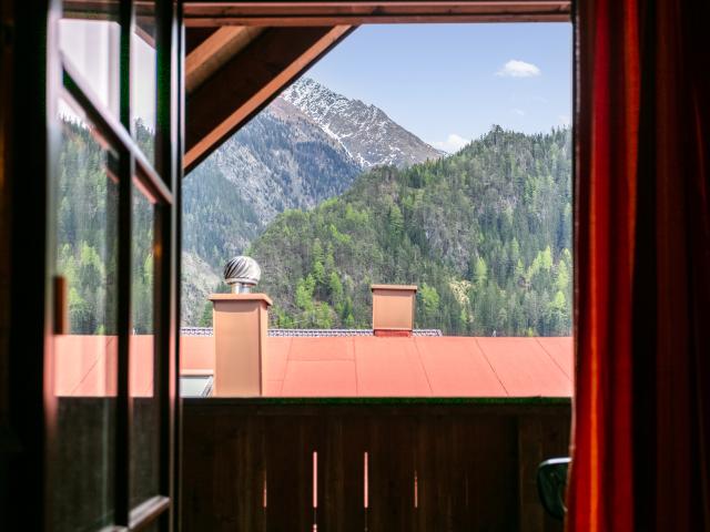 Vue de la maison de vacances