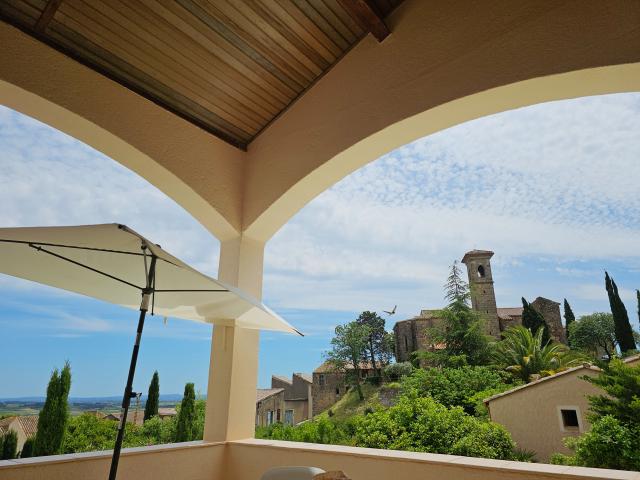 Aussicht vom Ferienhaus [Sommer]