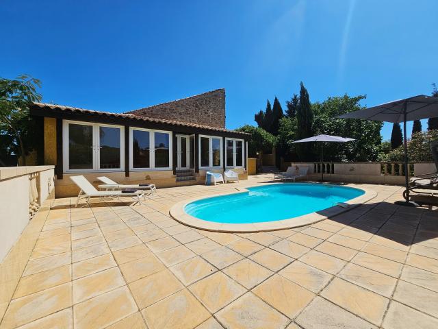 Piscine maison de vacances