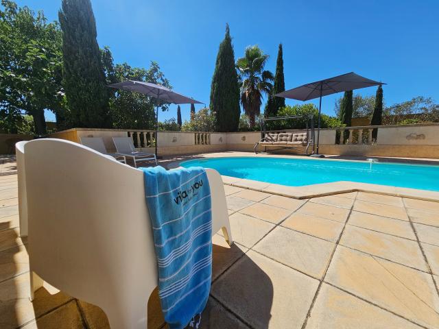 Piscine maison de vacances