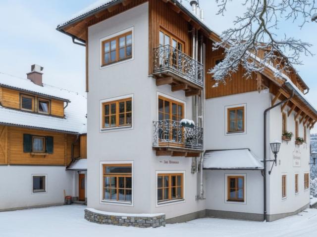 Außenseite Ferienhaus [Winter]