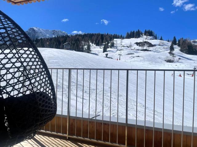 Vue de la maison de vacances