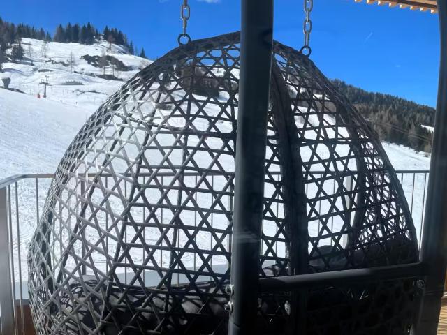 Vue de la maison de vacances