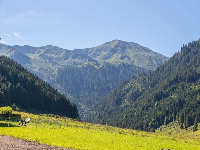 Vue de la maison de vacances