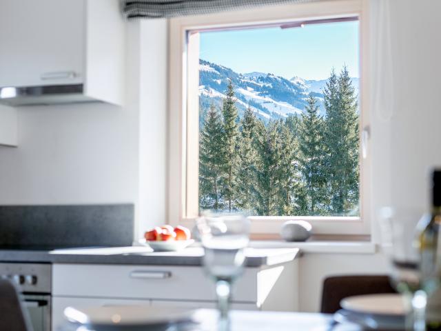 Vue de la maison de vacances