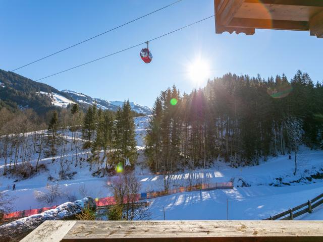 Vue de la maison de vacances