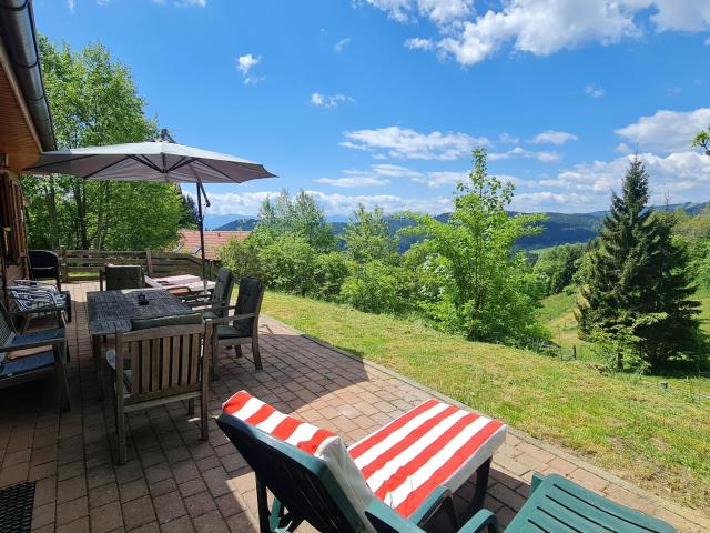 Aussicht vom Ferienhaus [Sommer]