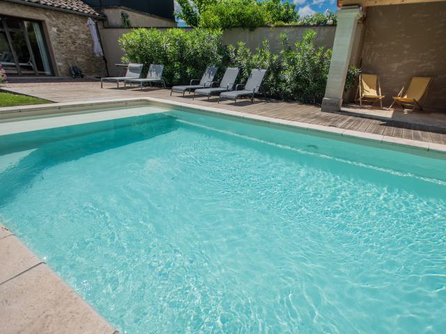Pool des Ferienhauses