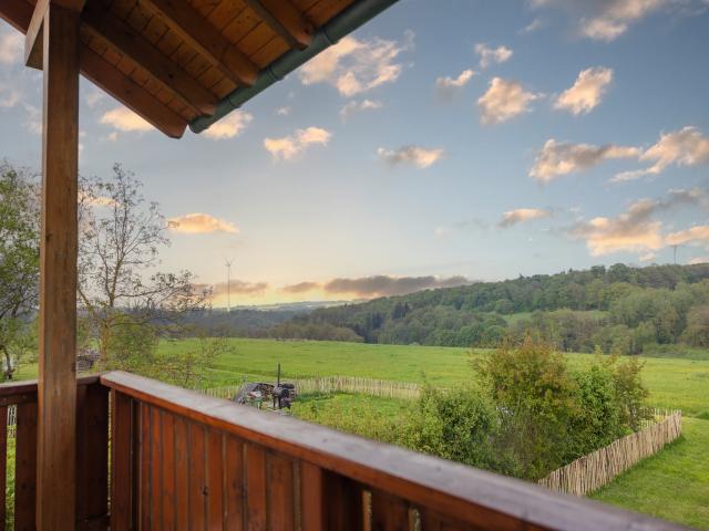 Aussicht vom Ferienhaus [Sommer]