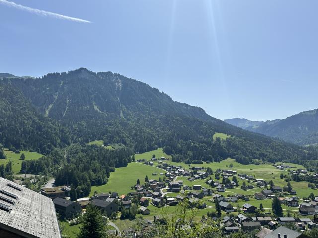 Uitzicht van vakantiehuis