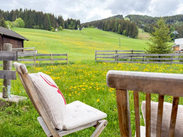Aussicht vom Ferienhaus