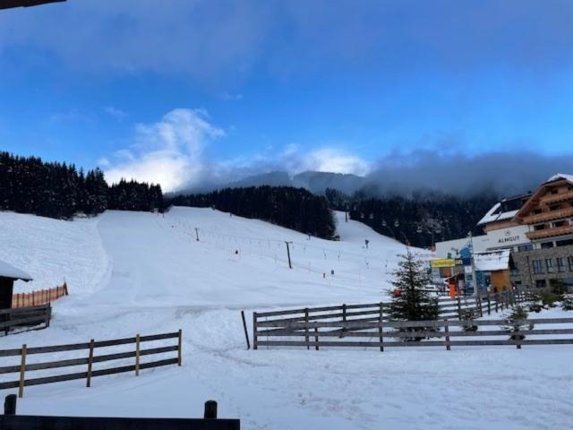 Aussicht vom Ferienhaus [Winter]