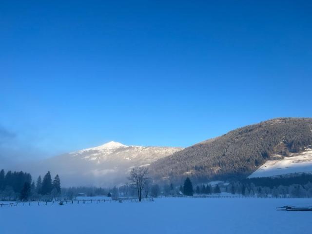 Aussicht vom Ferienhaus [Winter]