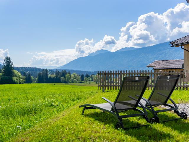 Aussicht vom Ferienhaus [Sommer]